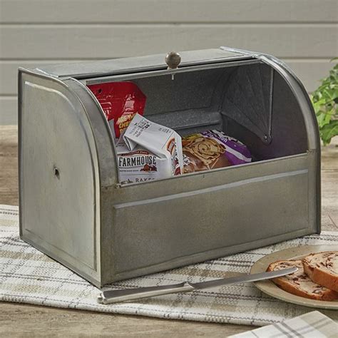 metal farmhouse bread box